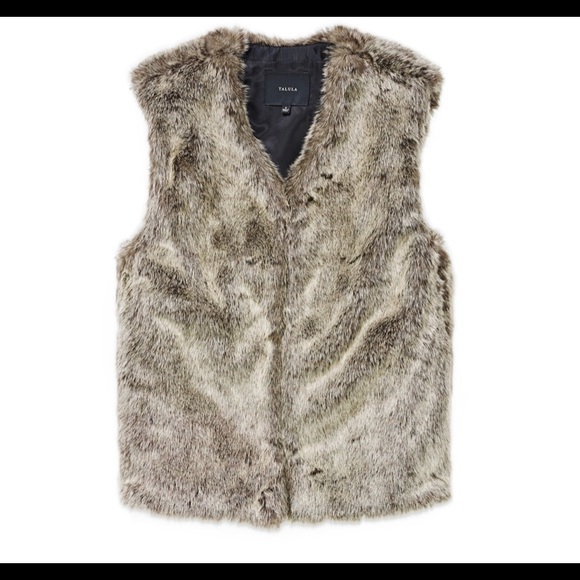 Talula Faux Fur Vest - Picture 1 of 15